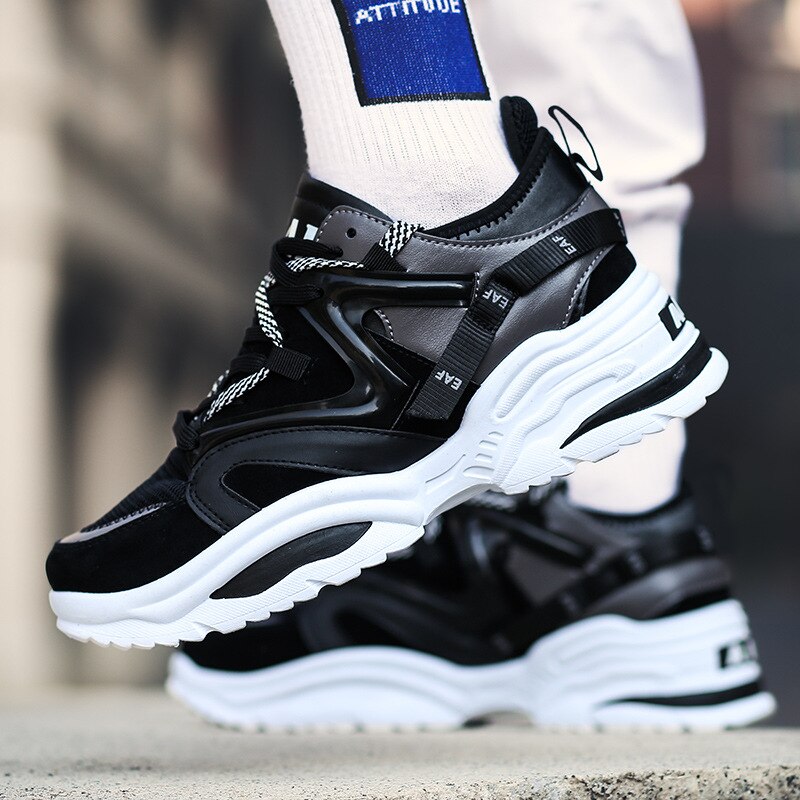 Men's Shoes - Black & White (1)
