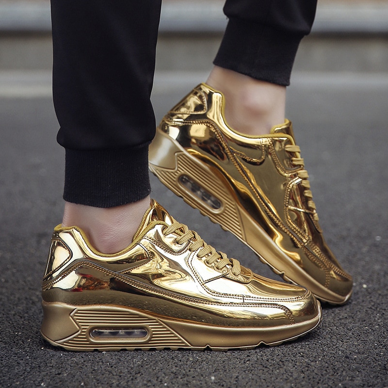 Men's Shoes - Gold (1)